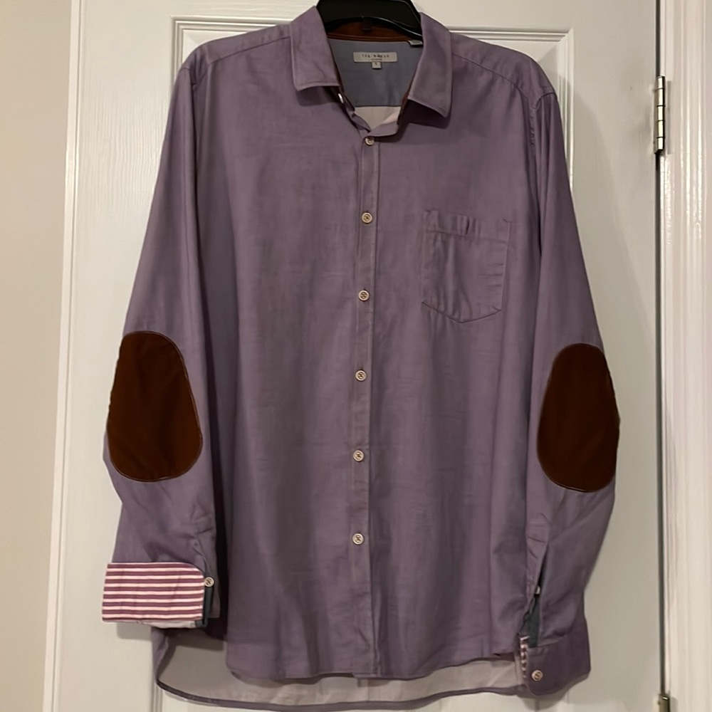 Ted Baker lavender Men’s shirt size 6